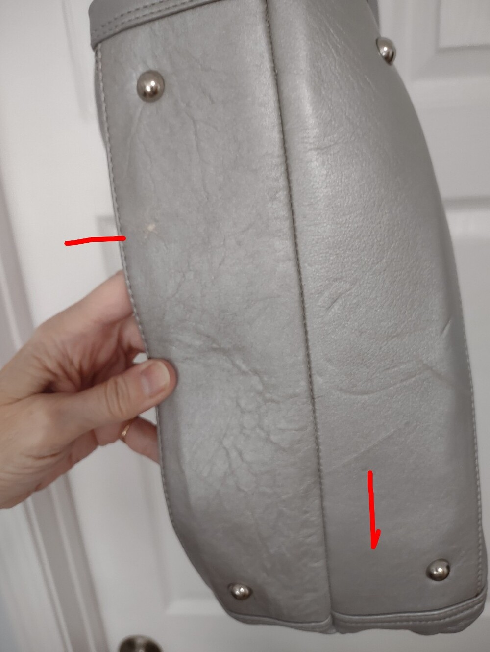 Michael Rome Leather Bag - Picture 4 of 8